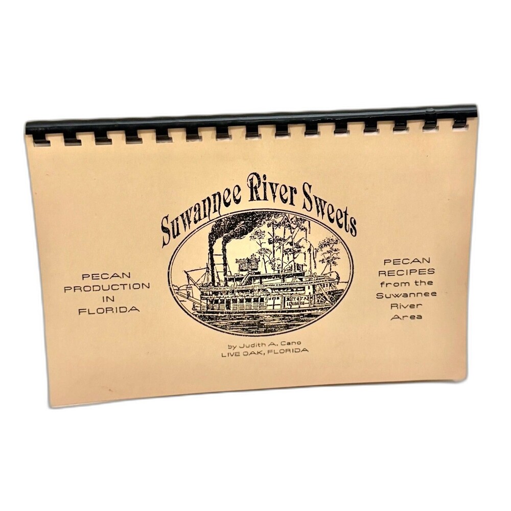 Vintage Suwannee River Sweets Cookbook Southern Pecan Recipes Florida Cottage